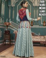 Exquisite Colourful Poly Maska Silk Readymade Lehenga Choli And Rayon Jacket In This Navratri Collection