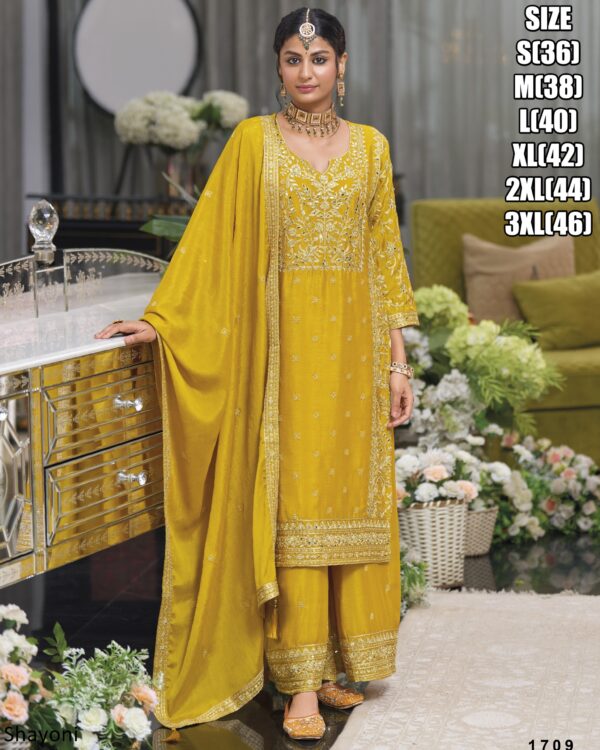 New Launching Heavy Plazo Suit With Dupatta In Indian Wedding Latest Collection