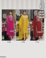 New Launching Heavy Plazo Suit With Dupatta In Indian Wedding Latest Collection