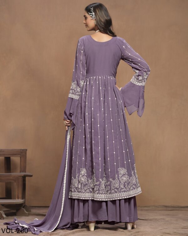 Modern Designer Glamorous Faux Georgette Classic Combination Salwar Kameez Set