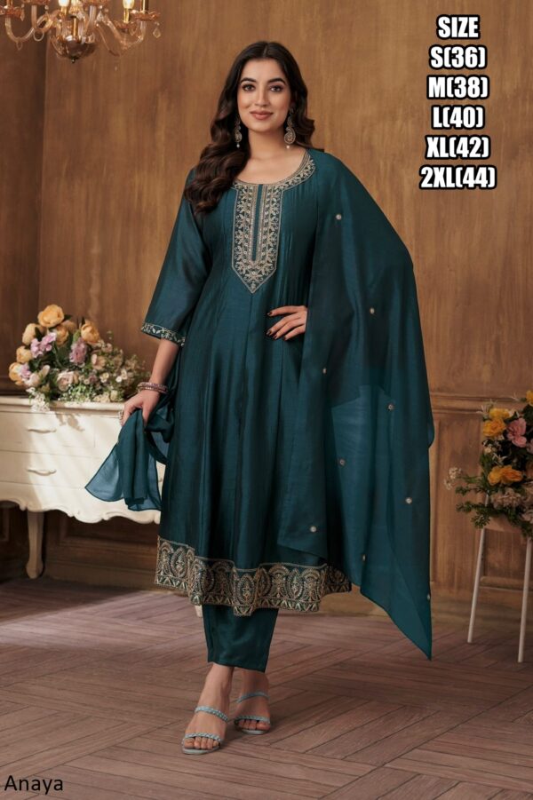 Ready To Wear Ethnic Wear Salwar Suit Collections With Full Flair And Boutique Finish Stitching