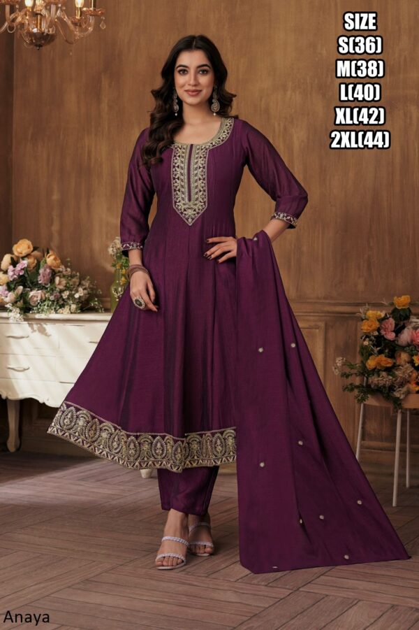 Ready To Wear Ethnic Wear Salwar Suit Collections With Full Flair And Boutique Finish Stitching