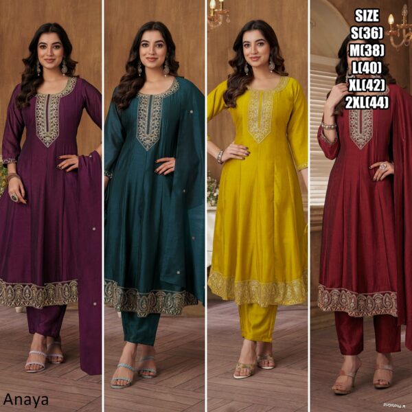 Ready To Wear Ethnic Wear Salwar Suit Collections With Full Flair And Boutique Finish Stitching