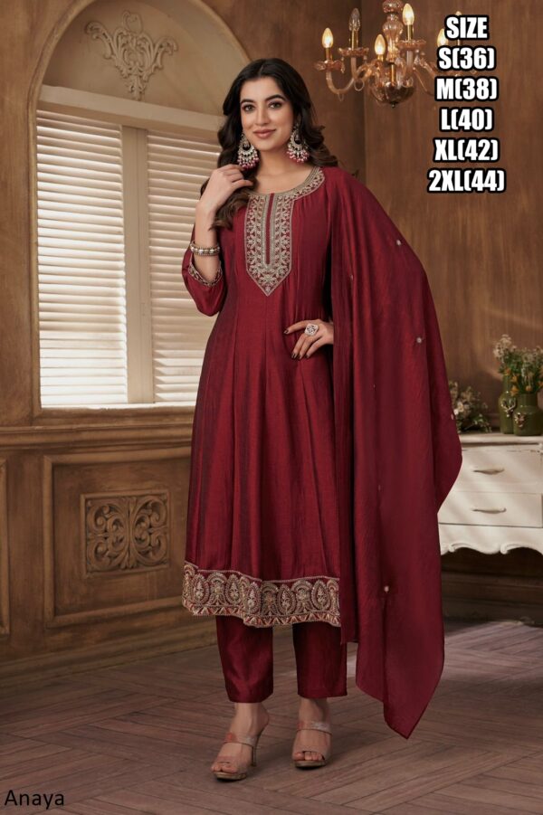 Ready To Wear Ethnic Wear Salwar Suit Collections With Full Flair And Boutique Finish Stitching
