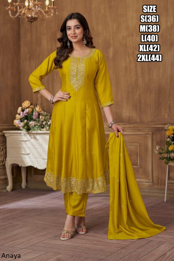 Ready To Wear Ethnic Wear Salwar Suit Collections With Full Flair And Boutique Finish Stitching
