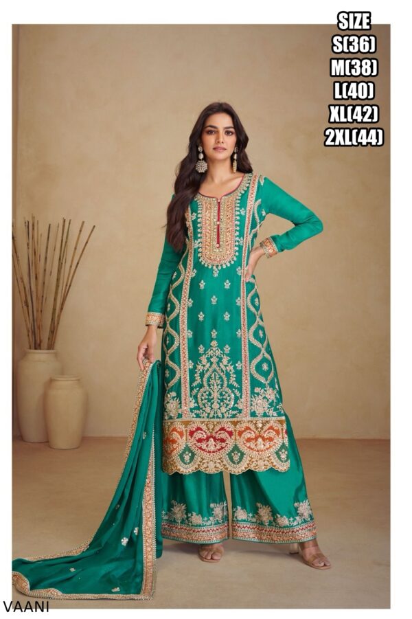 Shop Designer Chinon Plazo Suits For Women Online With Traditional Yet Modern Designs At Ethnicrang