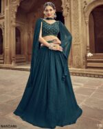 Presenting Weddingwear Embroidery With Hand Work Semi Stitched Lehenga Choli Collection 2024