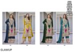 Wedding Outfit Ready To Wear Embroidery Worked Pakistani Salwar Suits With Designer Dupatta