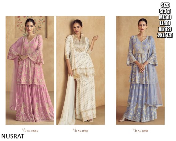 Indian Pakistani Ready To Wear Three Piece Georgette Salwar Kameez Sets Available
