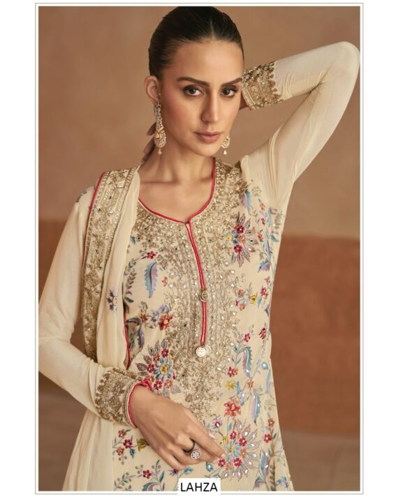 Real Chinon Salwar Kameez - This Dazzling Embroidered Outfits Can Wear For Your Any Occasions