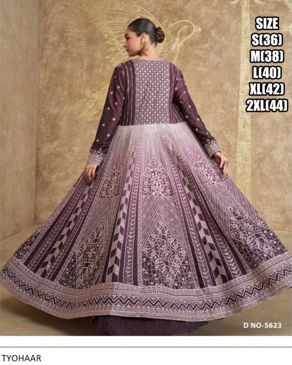 Ready To Wear Crop Top With Western Lehenga And Heavy Designer Long Shrug For Wedding And Parties