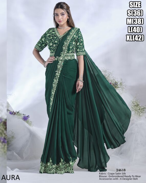 A Wide Range Of Ready To Wear Sarees In Different Styles, Colors And Designs