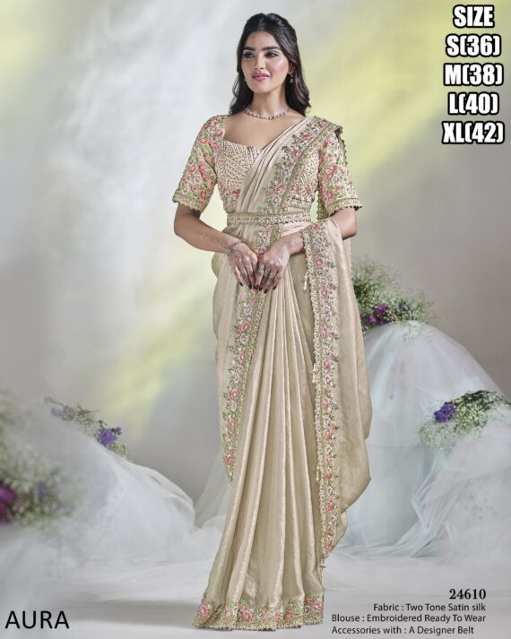A Wide Range Of Ready To Wear Sarees In Different Styles, Colors And Designs
