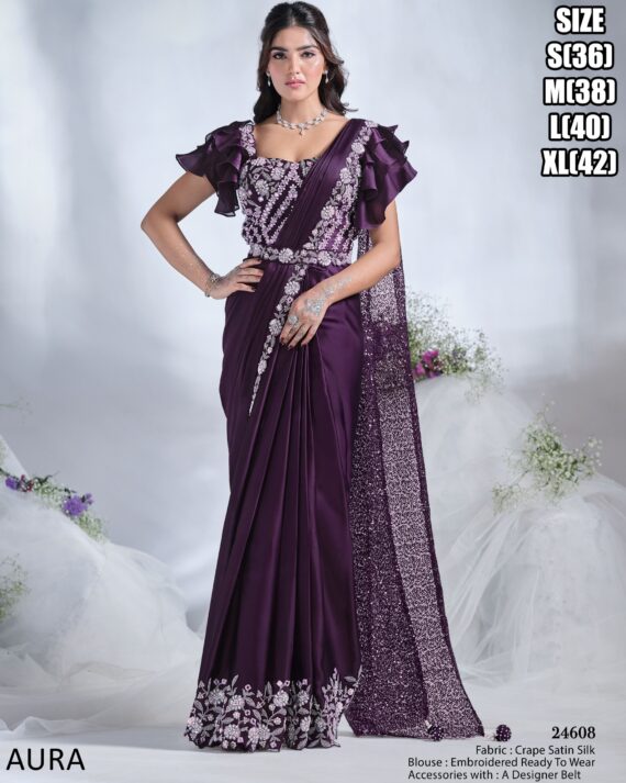 A Wide Range Of Ready To Wear Sarees In Different Styles, Colors And Designs