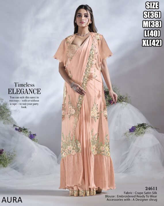 A Wide Range Of Ready To Wear Sarees In Different Styles, Colors And Designs