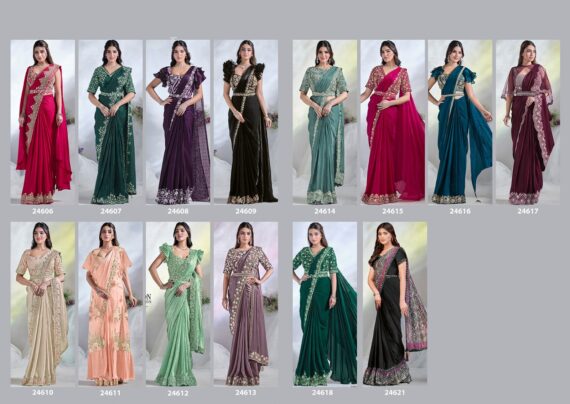 A Wide Range Of Ready To Wear Sarees In Different Styles, Colors And Designs