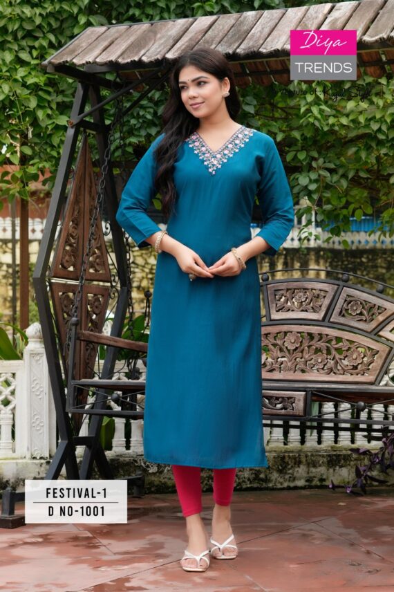 Our Latest Collection Of Women's Kurtis In Simple Look With Your Everyday Wear Choice