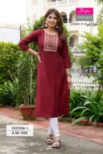 Our Latest Collection Of Women's Kurtis In Simple Look With Your Everyday Wear Choice