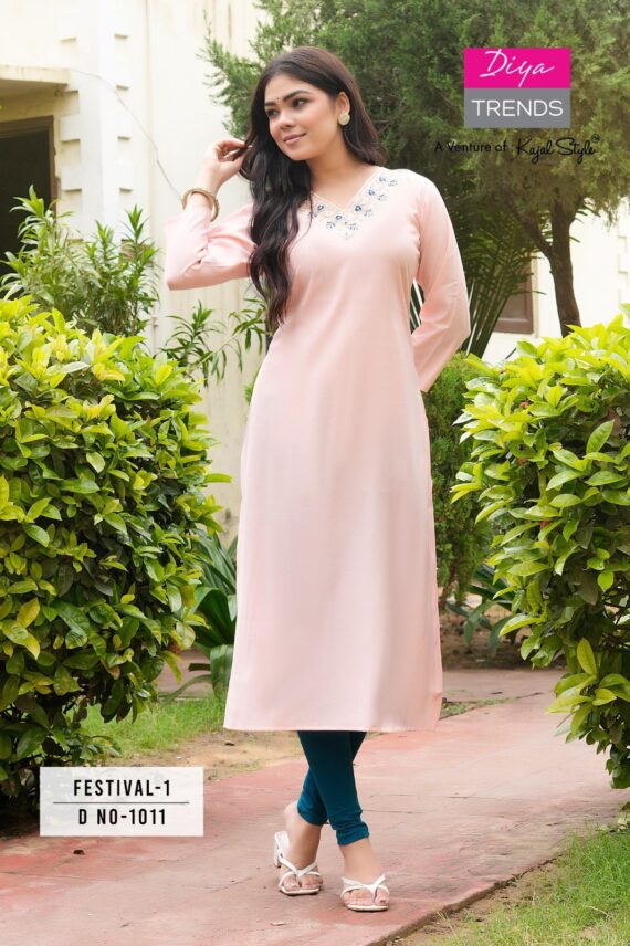 Our Latest Collection Of Women's Kurtis In Simple Look With Your Everyday Wear Choice