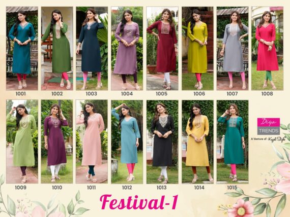 Our Latest Collection Of Women's Kurtis In Simple Look With Your Everyday Wear Choice