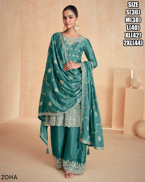 New Designer Plazo Suits For Women Are Effortless And Can Be Worn To Any Event