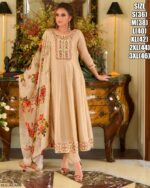 Launching Cool, Comfortable And Attractive Vichitra Silk Kurti Set Which Is Beautifully Decorated With Hand Work