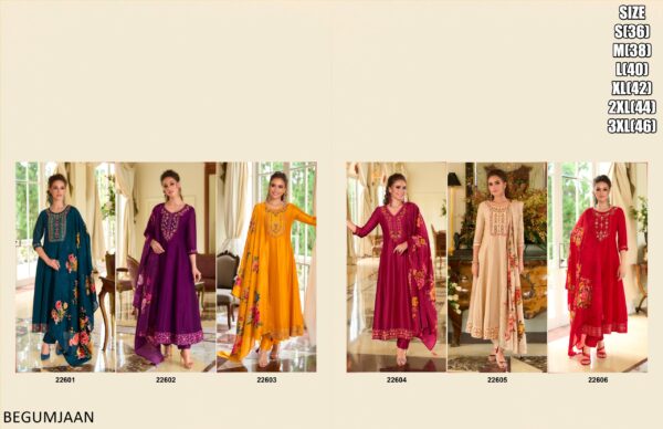 Launching Cool, Comfortable And Attractive Vichitra Silk Kurti Set Which Is Beautifully Decorated With Hand Work