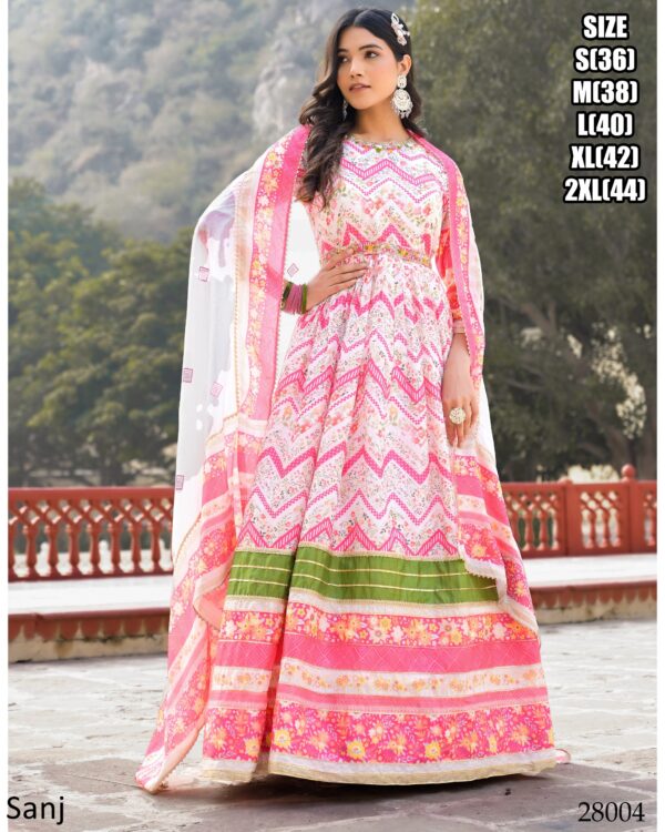 The Finest Collection Of Women's Party Wear Designer Ethnic Gown Dresses 2024