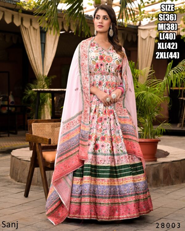 The Finest Collection Of Women's Party Wear Designer Ethnic Gown Dresses 2024
