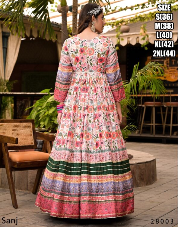 The Finest Collection Of Women's Party Wear Designer Ethnic Gown Dresses 2024
