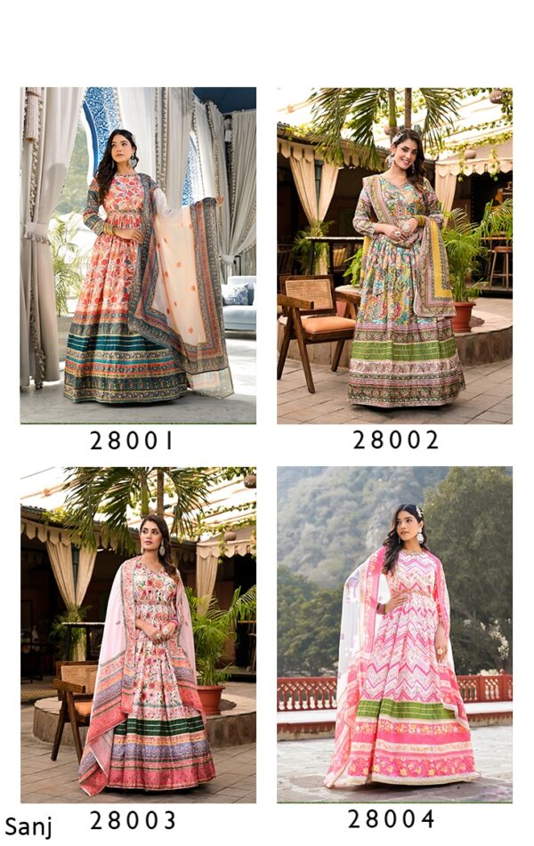 The Finest Collection Of Women's Party Wear Designer Ethnic Gown Dresses 2024