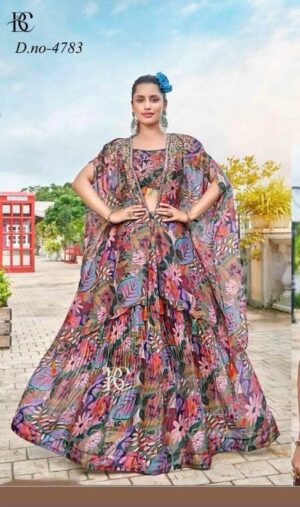 Amazing Embroidery Blouse, A Flowy Lehenga And A Chic Shrug The Perfect To Your Party Look