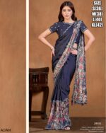 Presenting Ready To Wear Saree With Stitched Heavy Blouse (One Minute Sarees)