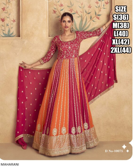 These Wonderful Thread Embroidery Designer Gowns Are Ready To Wear In A Various Occasions