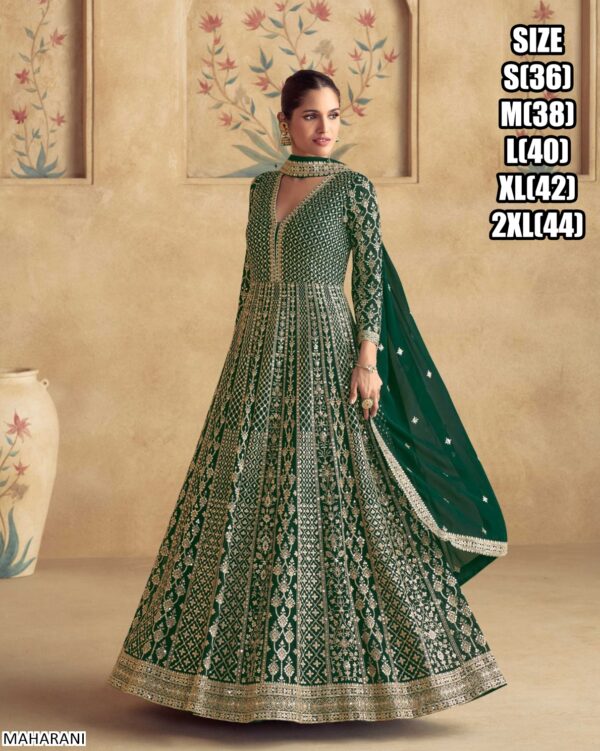 These Wonderful Thread Embroidery Designer Gowns Are Ready To Wear In A Various Occasions