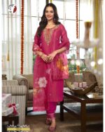 This Festival Season's Elevate Your Wardrobe With Stylish And Pure Tissue Shimmer Kurti Pant Sets