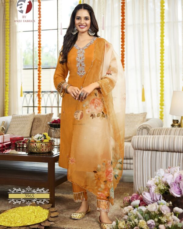 This Festival Season's Elevate Your Wardrobe With Stylish And Pure Tissue Shimmer Kurti Pant Sets