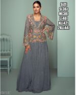 Introducing Our Exquisite Three Piece Sets, Crafted With The Finest Chinon Fabric And Embroidery Work