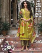 Buy Outstanding Multi Colour Embroidered Jacquard Viscose Designer Salwar Suits