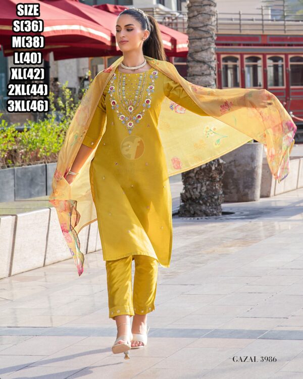 If You Are Looking For Something Comfortable As Well As Beautiful Then This Elegant Viscose Kurti Pant Pairs