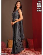 Glam Up In Minutes With Ethnicrang's Stunning Ready To Wear Saree With Blouse (One Minute Sarees)