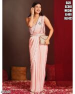 Glam Up In Minutes With Ethnicrang's Stunning Ready To Wear Saree With Blouse (One Minute Sarees)