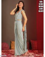 Glam Up In Minutes With Ethnicrang's Stunning Ready To Wear Saree With Blouse (One Minute Sarees)