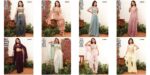 Western Style PartyWear Crop Top, Plazo And Shrug Set Adorned With Beautiful Hand Work
