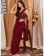 All New Party Wear Excellent Ready To Wear (One Minute Sarees) In Various Colours