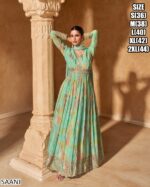 Ethnicrang Presenting Women's Party Wear Heavy Embroidered Anarkali Gown Sets