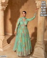 Ethnicrang Presenting Women's Party Wear Heavy Embroidered Anarkali Gown Sets