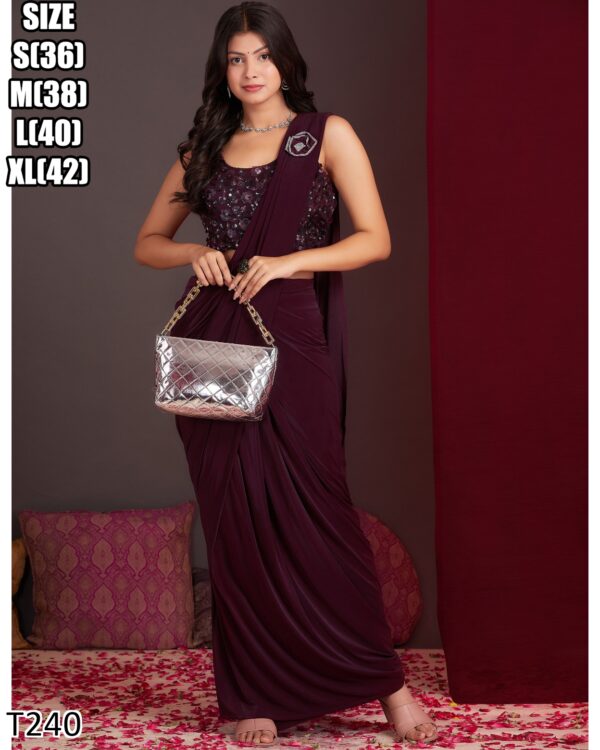 Ready To Wear Sarees Are Available In All Trending Ethnic Wear Styles For Women