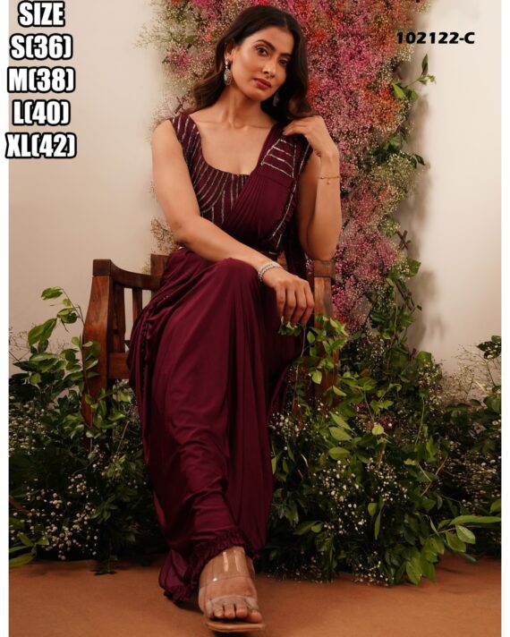 Ready To Wear Sarees Are Available In All Trending Ethnic Wear Styles For Women