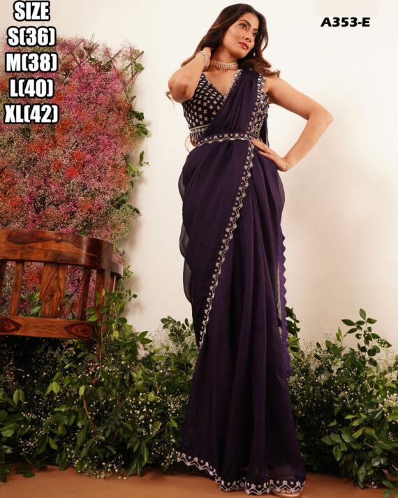 Ready To Wear Sarees Are Available In All Trending Ethnic Wear Styles For Women
